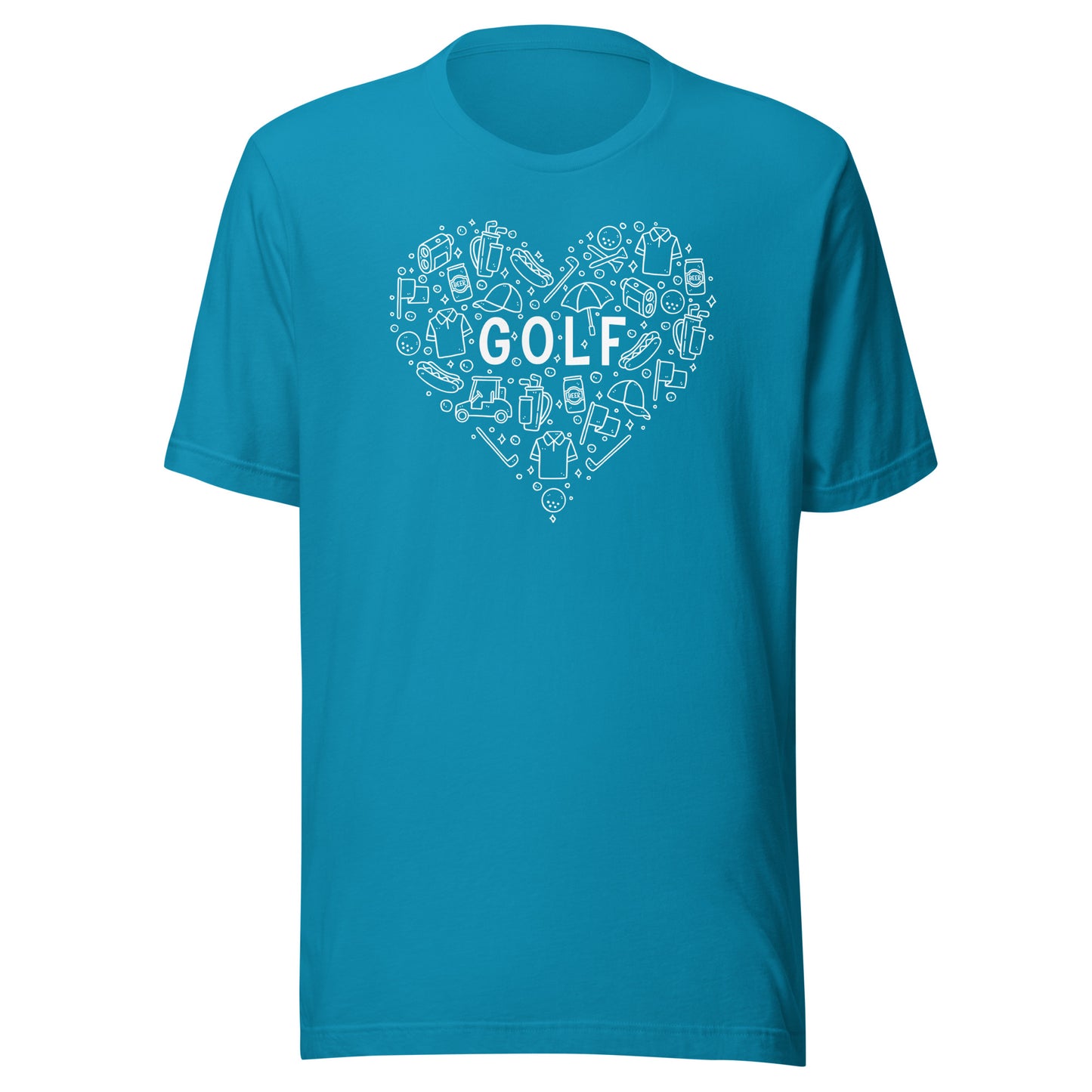 Love Golf Doodle Tee