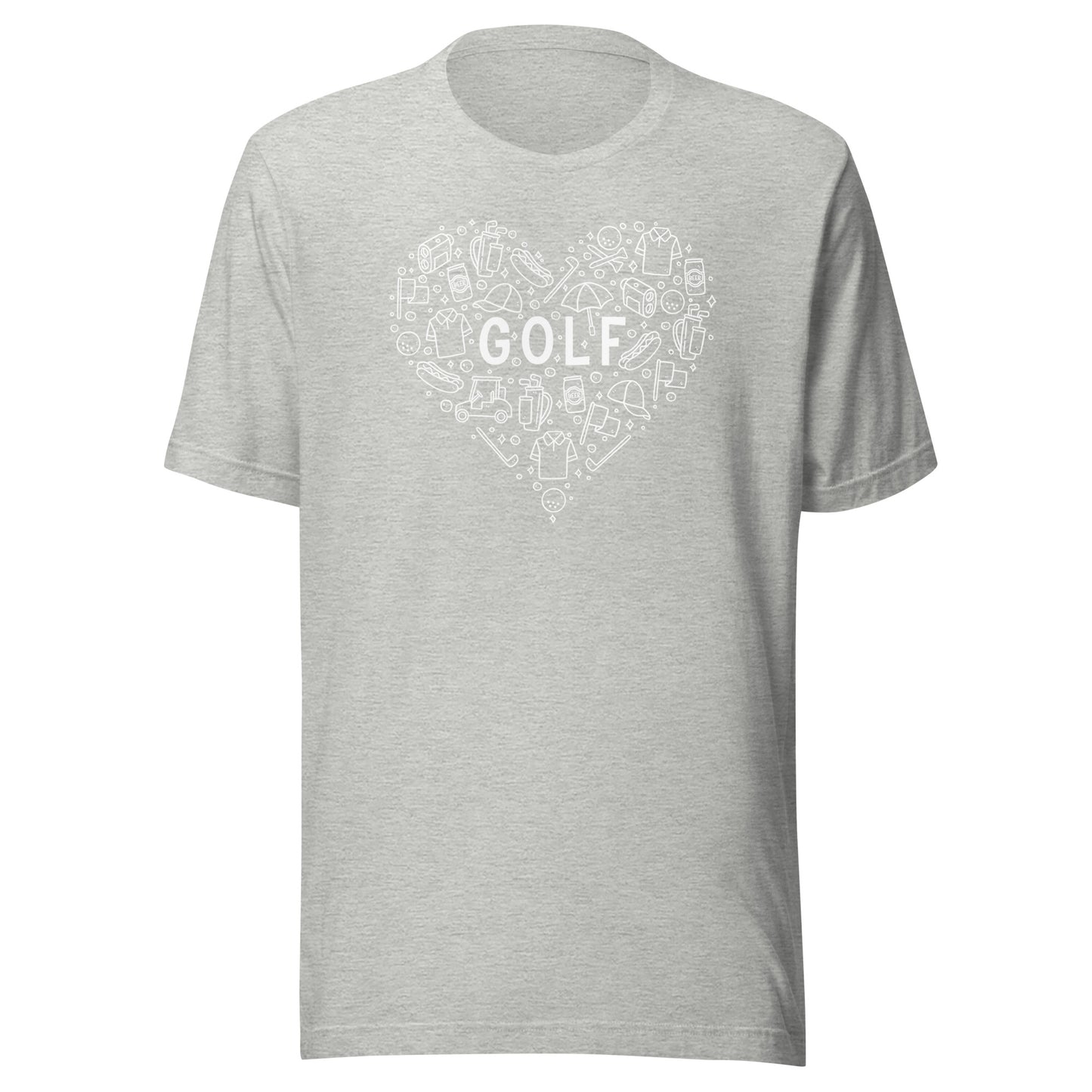 Love Golf Doodle Tee