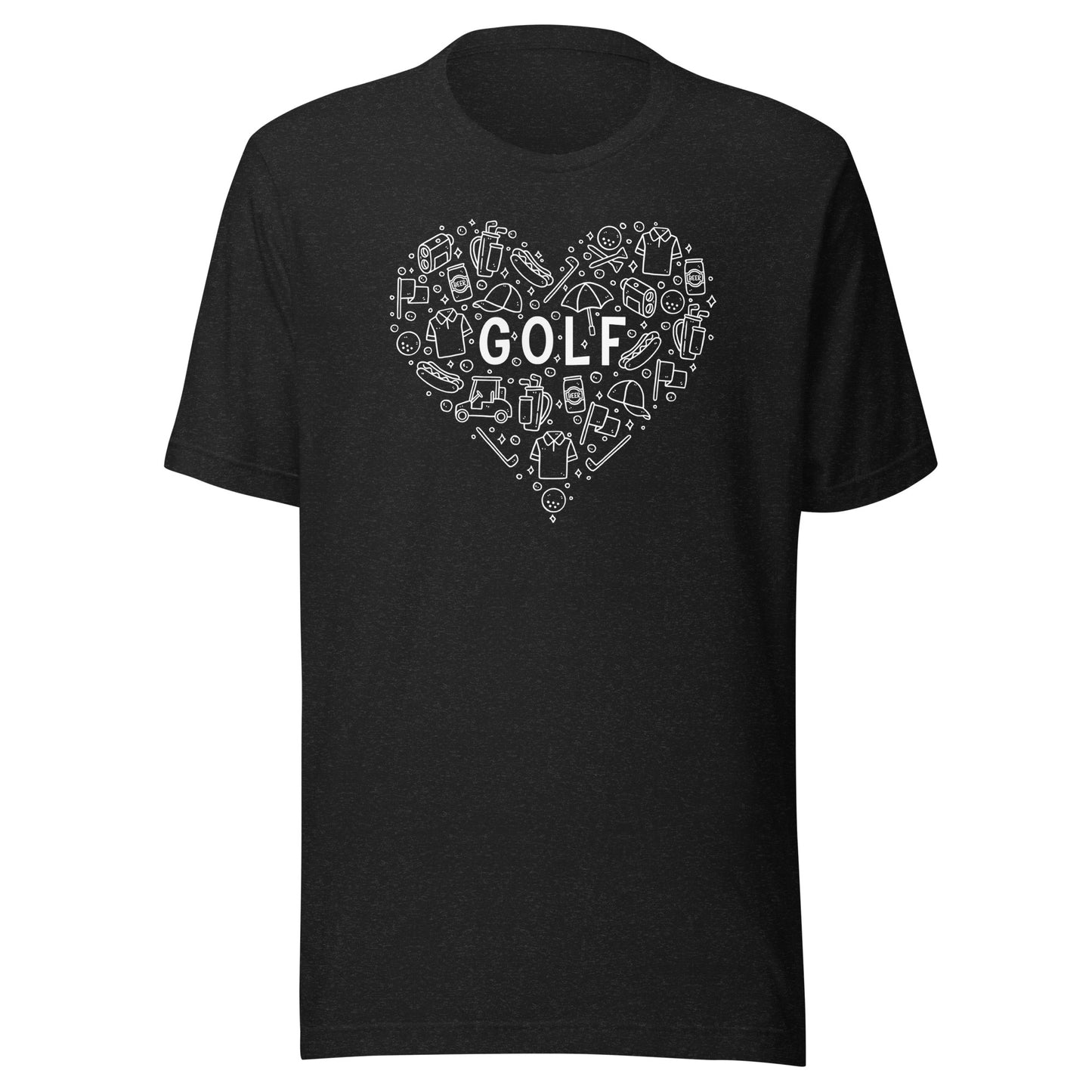 Love Golf Doodle Tee