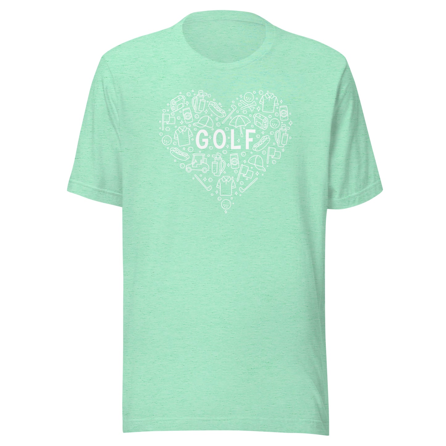 Love Golf Doodle Tee
