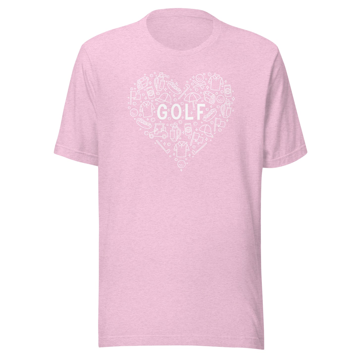 Love Golf Doodle Tee