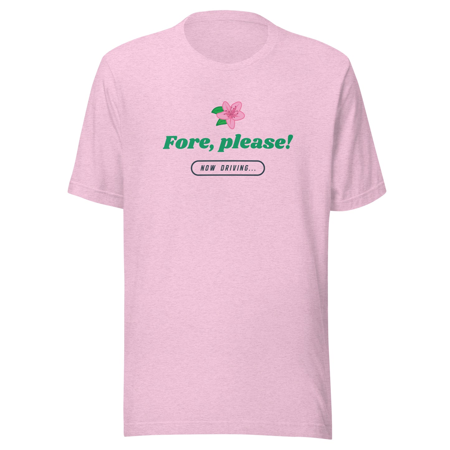 Fore, Please! Now Driving... Tee