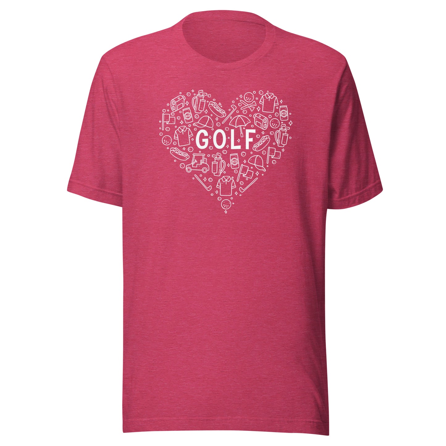 Love Golf Doodle Tee
