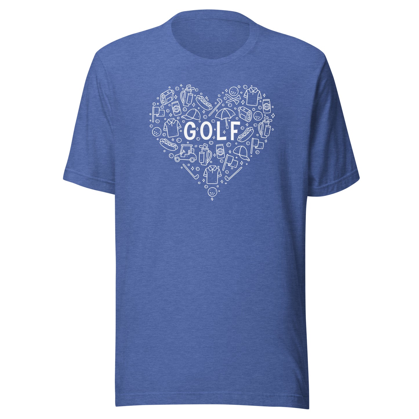 Love Golf Doodle Tee