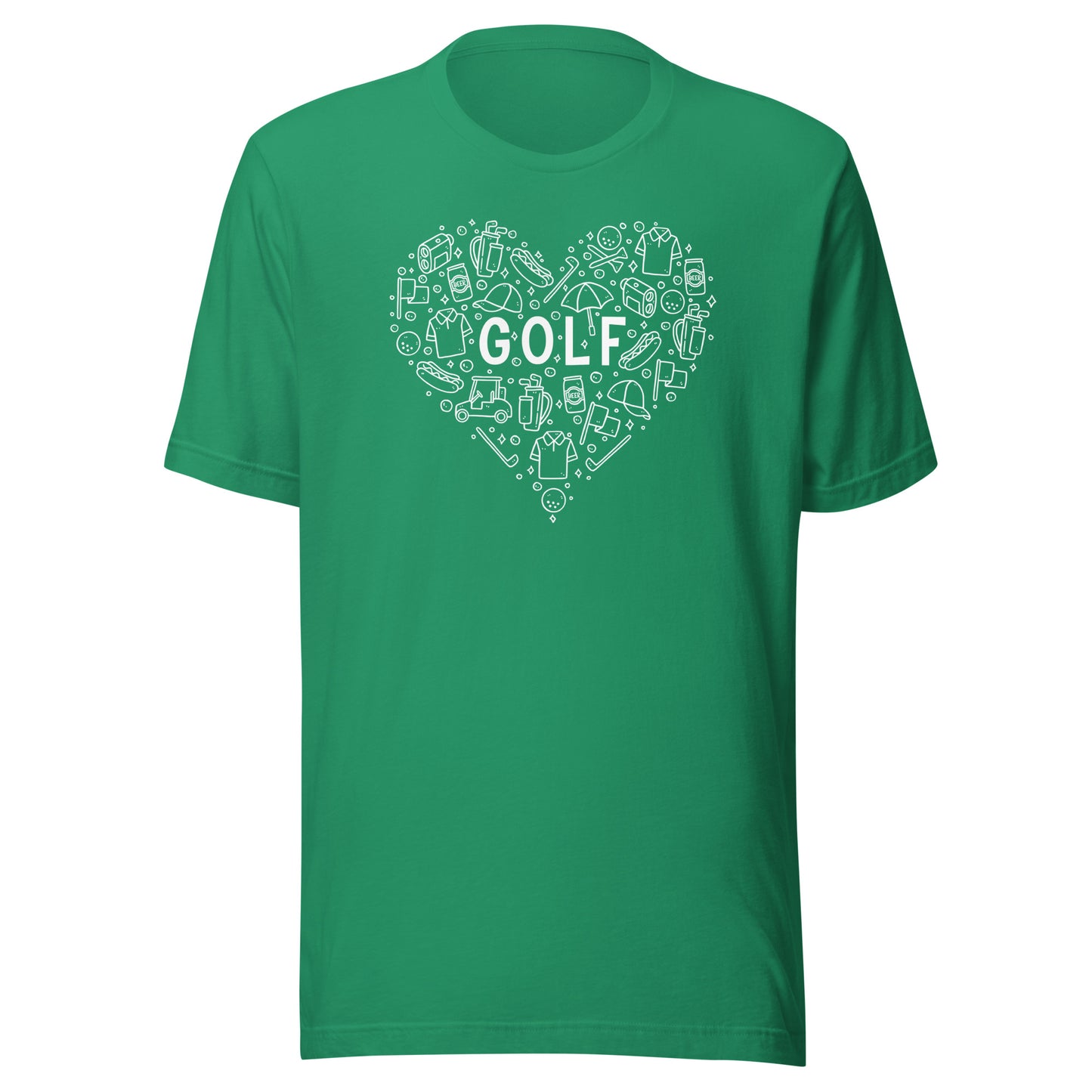 Love Golf Doodle Tee