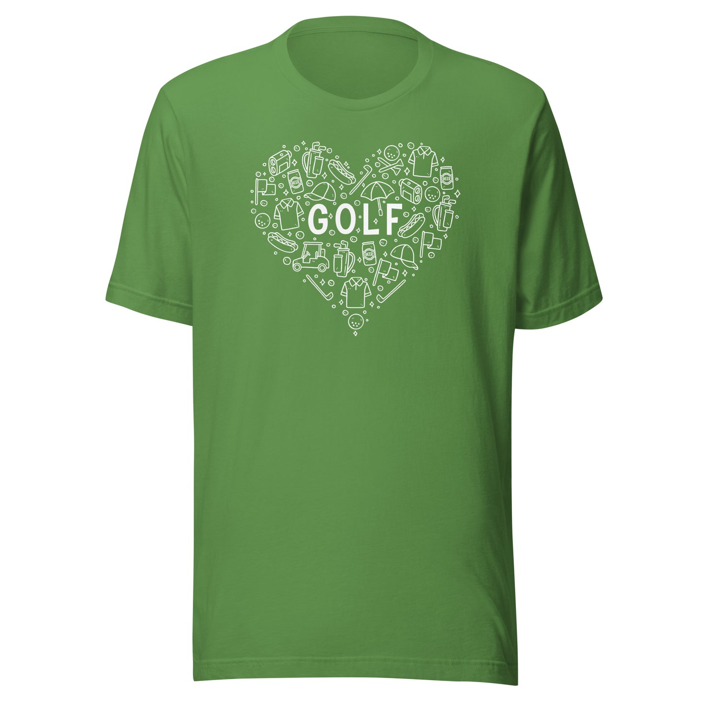 Love Golf Doodle Tee