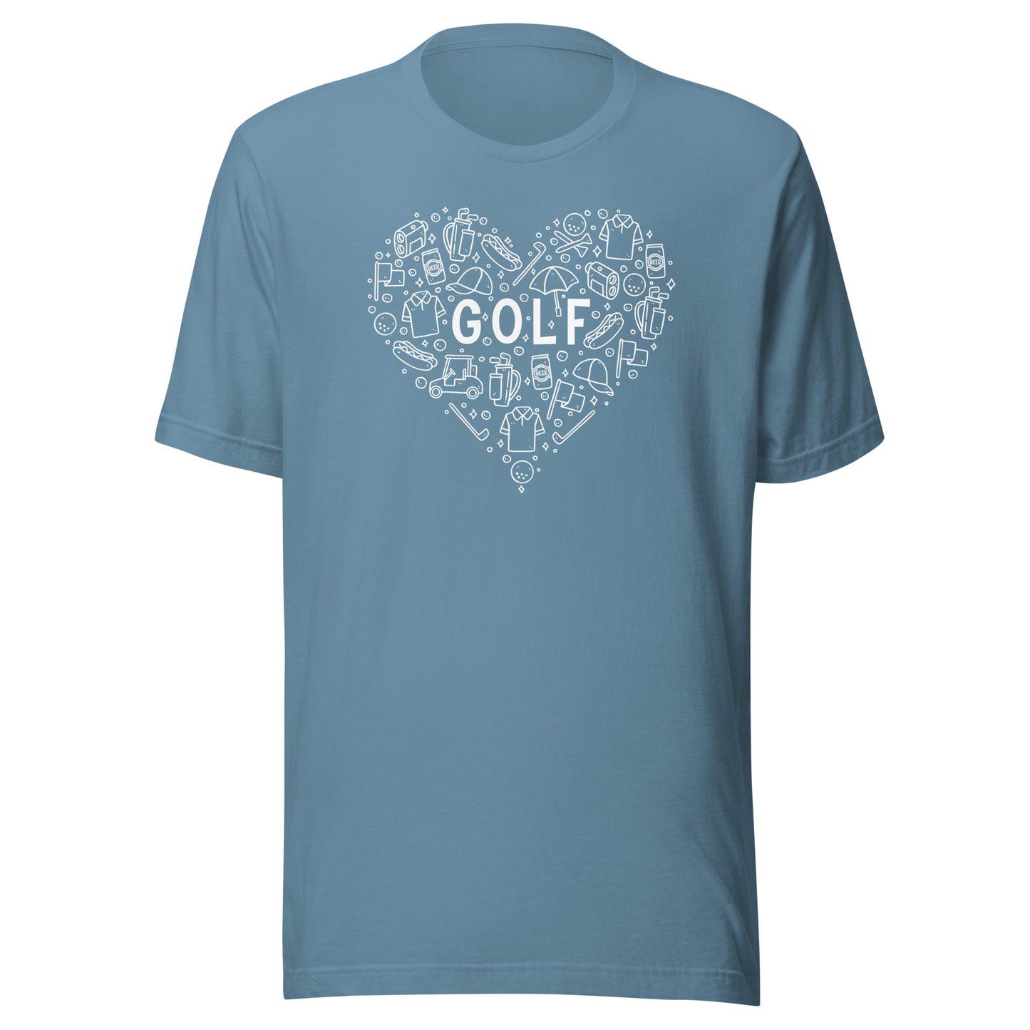 Love Golf Doodle Tee