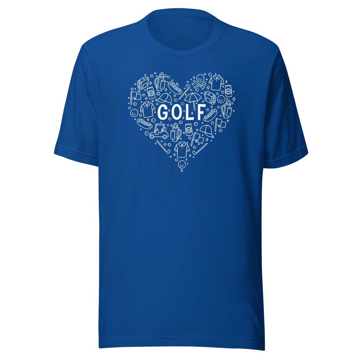 Love Golf Doodle Tee